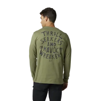 Fox Apparel Fox No Contest Long Sleeve Premium Tee Jorgensen Powersports