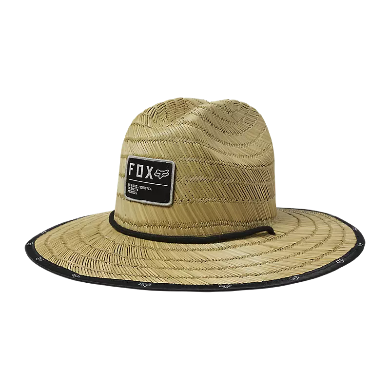 Fox Apparel Fox Non Stop Straw Hat 24969-042-OS 191972377167 Jorgensen Powersports