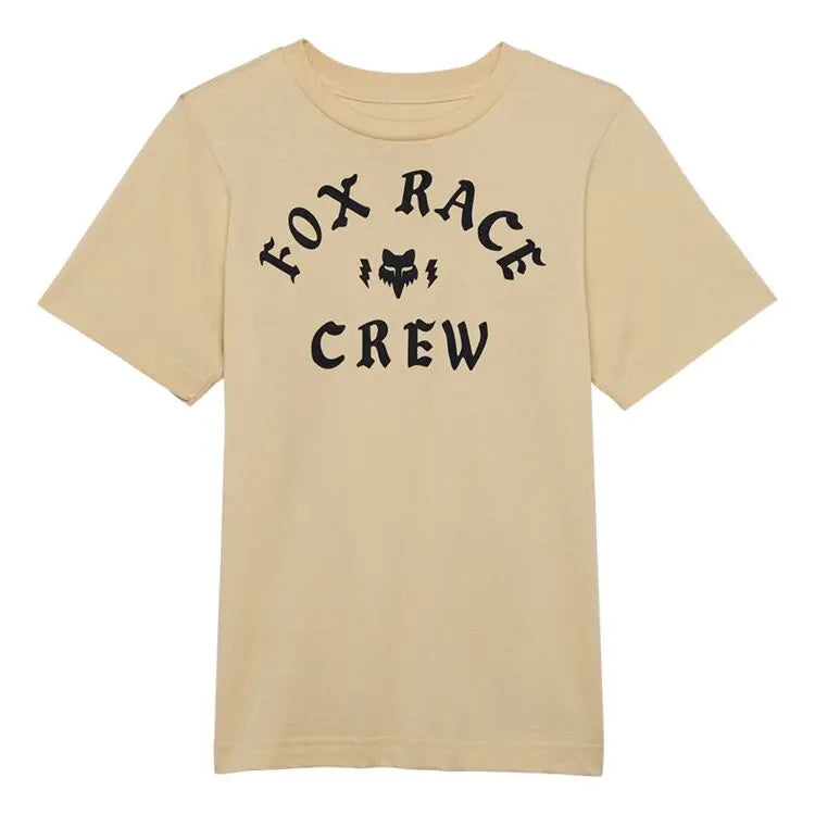 Fox Apparel Fox Race Crew Tee Youth Large 32843-242-YL 191972940309 Jorgensen Powersports