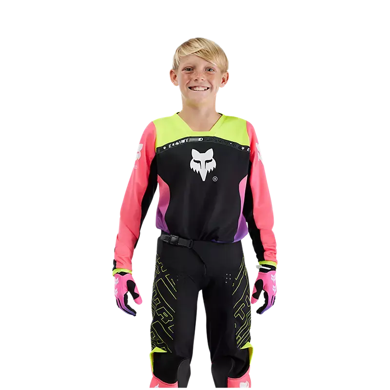 Fox Apparel Fox Racing 180 Elevated Youth Jersey – 2025 Kids Motocross Gear Jorgensen Powersports
