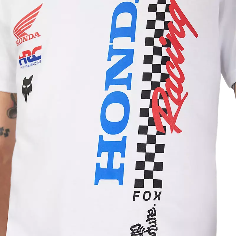 Fox Apparel Fox Racing x Honda Men's Graphic Tee – 2025 Limited Edition Jorgensen Powersports