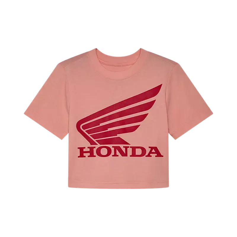Fox Apparel Fox Racing x Honda Women’s Crop T-Shirt – 2025 Limited Edition Jorgensen Powersports