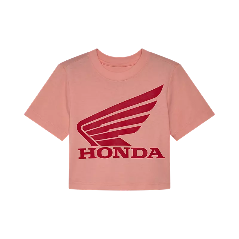 Fox Apparel Fox Racing x Honda Women’s Crop T-Shirt – 2025 Limited Edition Jorgensen Powersports