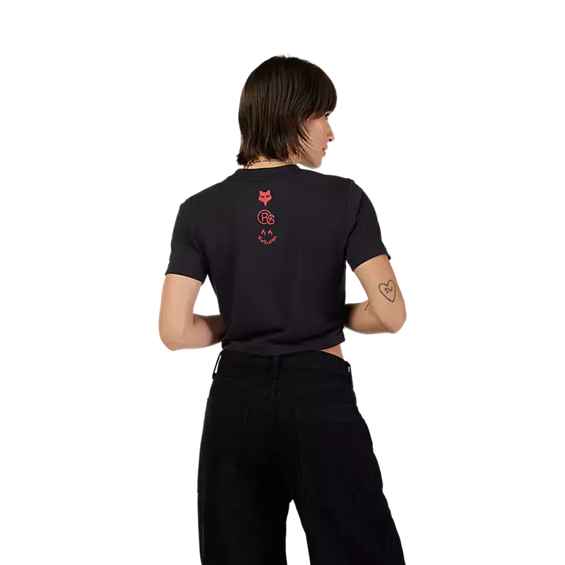 Fox Apparel Fox Racing x Honda Women’s Crop T-Shirt – 2025 Limited Edition Jorgensen Powersports