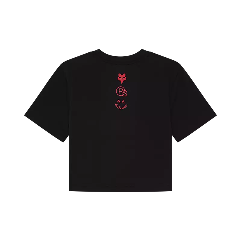 Fox Apparel Fox Racing x Honda Women’s Crop T-Shirt – 2025 Limited Edition Jorgensen Powersports