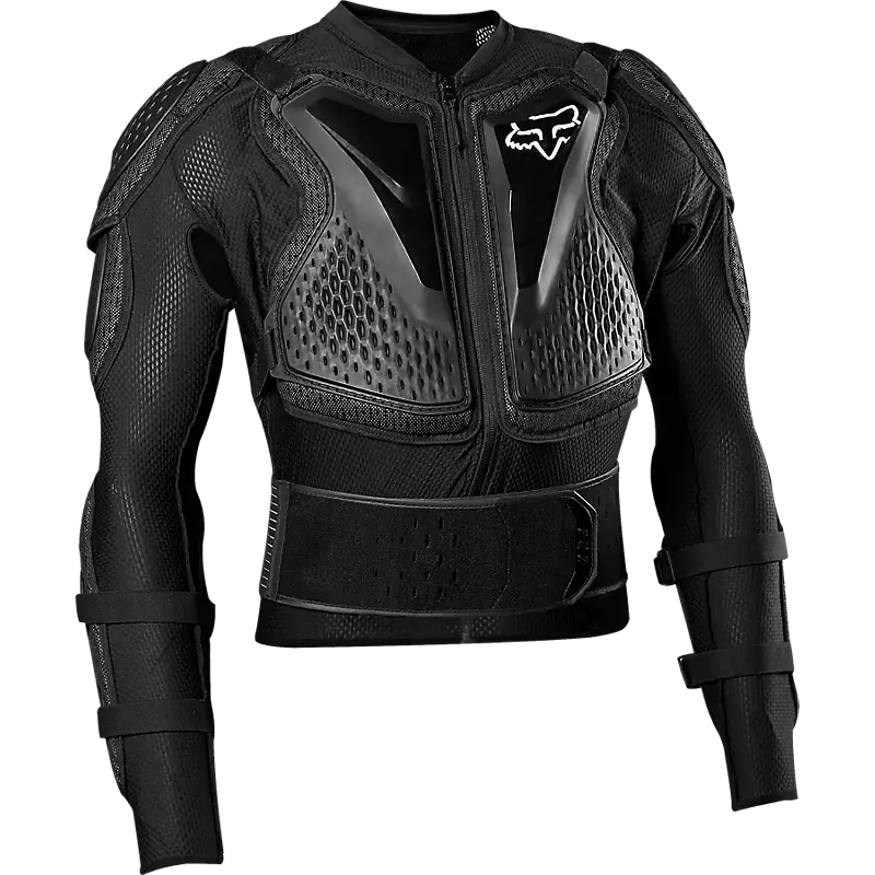 Fox Apparel Fox Titan Chest Protector Jacket Youth 24019-001OS 191972281846 Jorgensen Powersports