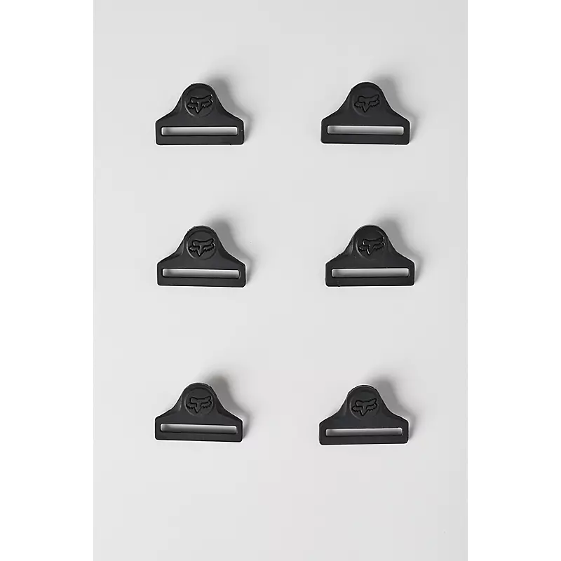 Fox Apparel Fox Titan Pro/Race Knee Guard Buckle 6 Pack 25382-001-OS 191972322549 Jorgensen Powersports