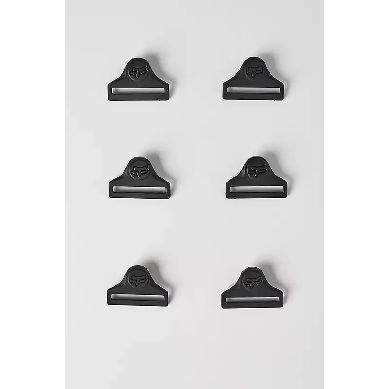 Fox Apparel Fox Titan Pro/Race Knee Guard Buckle 6 Pack 25382-001-OS 191972322549 Jorgensen Powersports