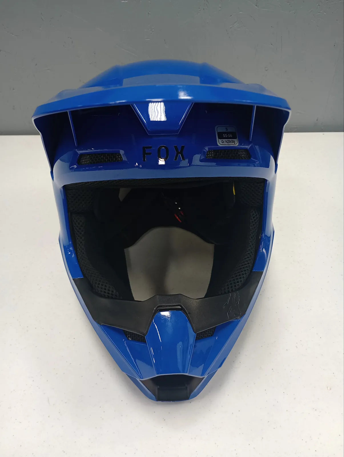 Fox Apparel Fox V Core Helmet (Blue, Small) USED 32621-002-S U 191972826030 Jorgensen Powersports