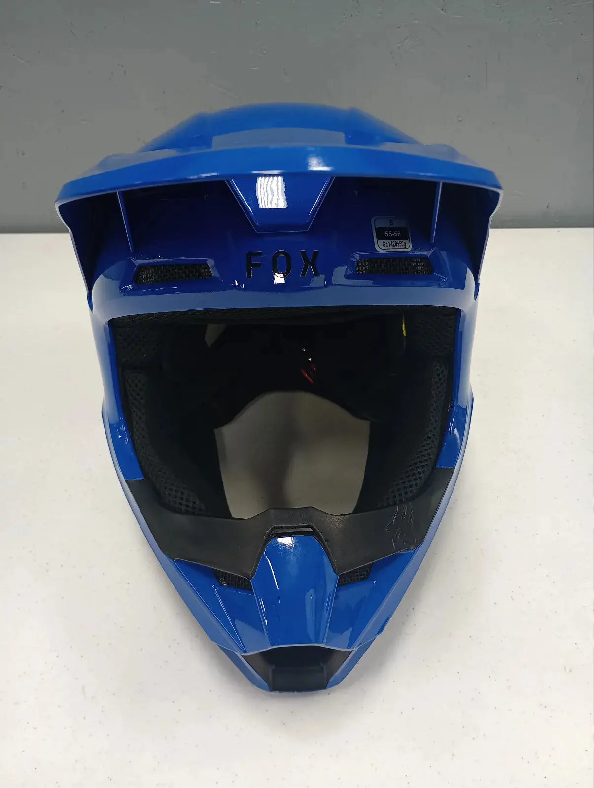 Fox Apparel Fox V Core Helmet (Blue, Small) USED 32621-002-S U 191972826030 Jorgensen Powersports
