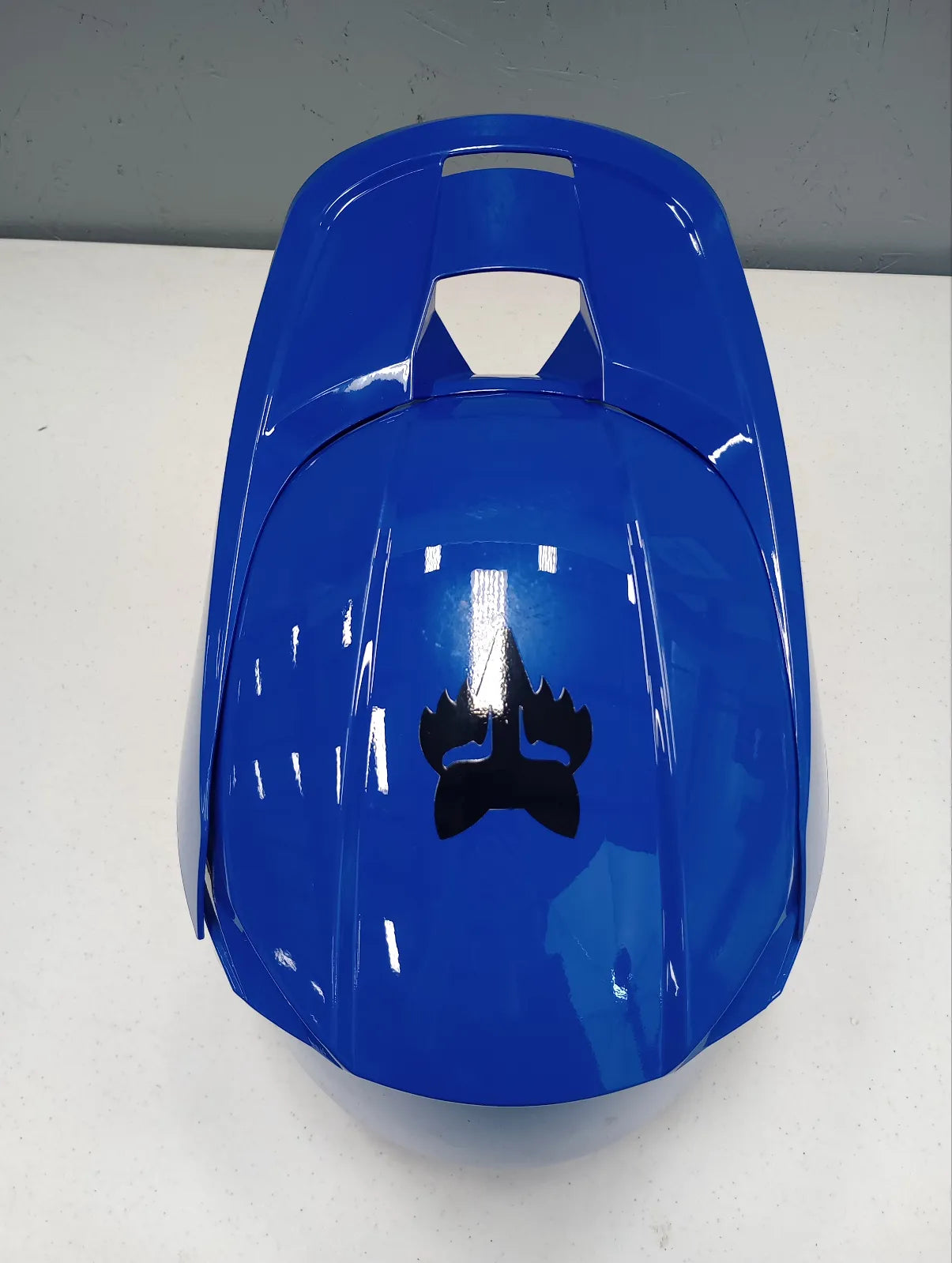 Fox Apparel Fox V Core Helmet (Blue, Small) USED 32621-002-S U 191972826030 Jorgensen Powersports