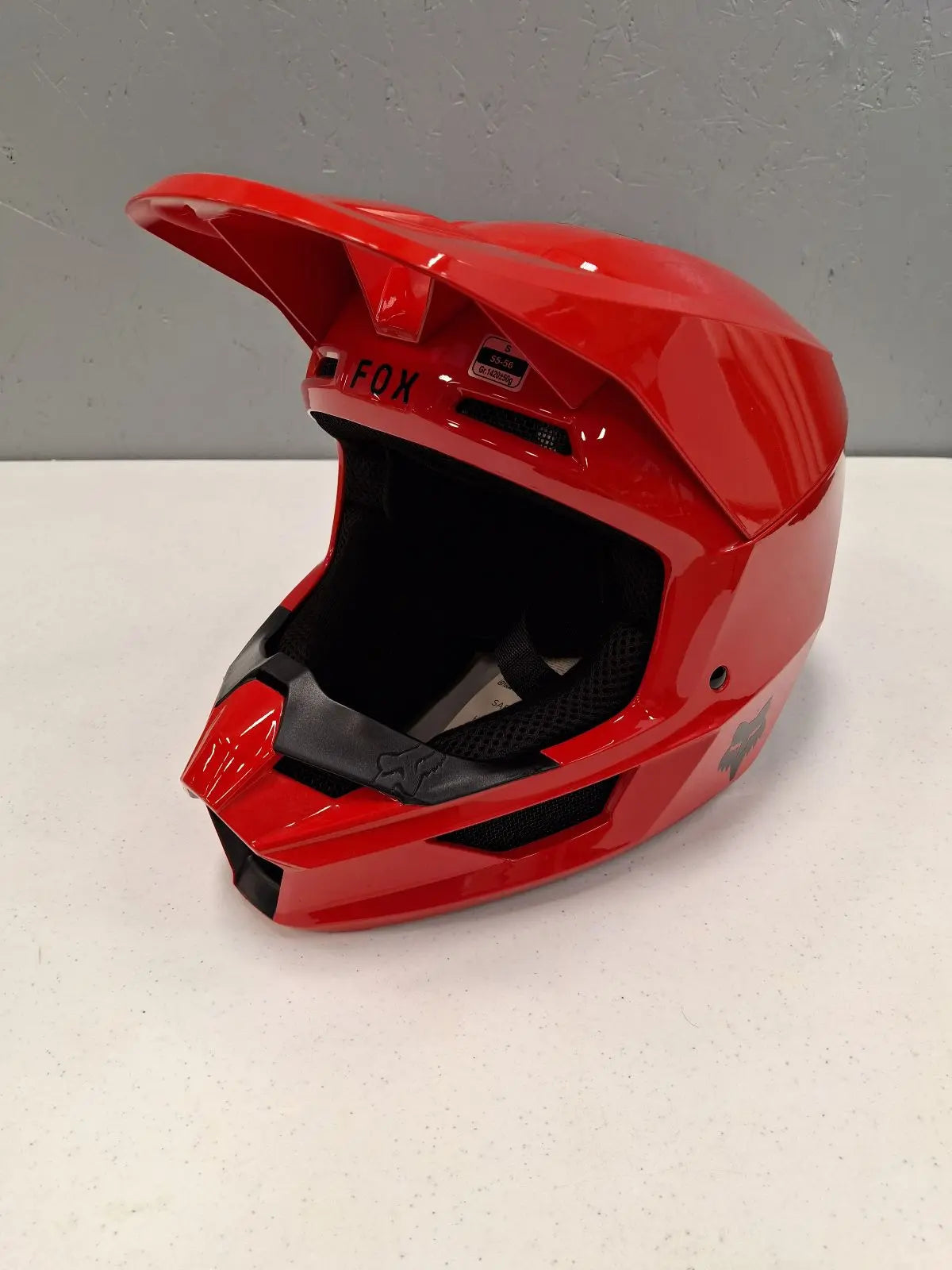 Fox Apparel Fox V Core Helmet (Red, Small) USED 32621-003-S U 191972826030 Jorgensen Powersports