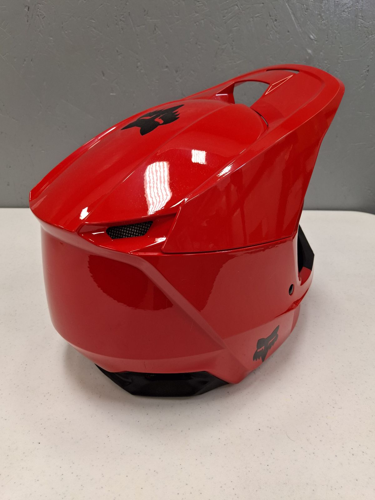 Fox Apparel Fox V Core Helmet (Red, Small) USED 32621-003-S U 191972826030 Jorgensen Powersports