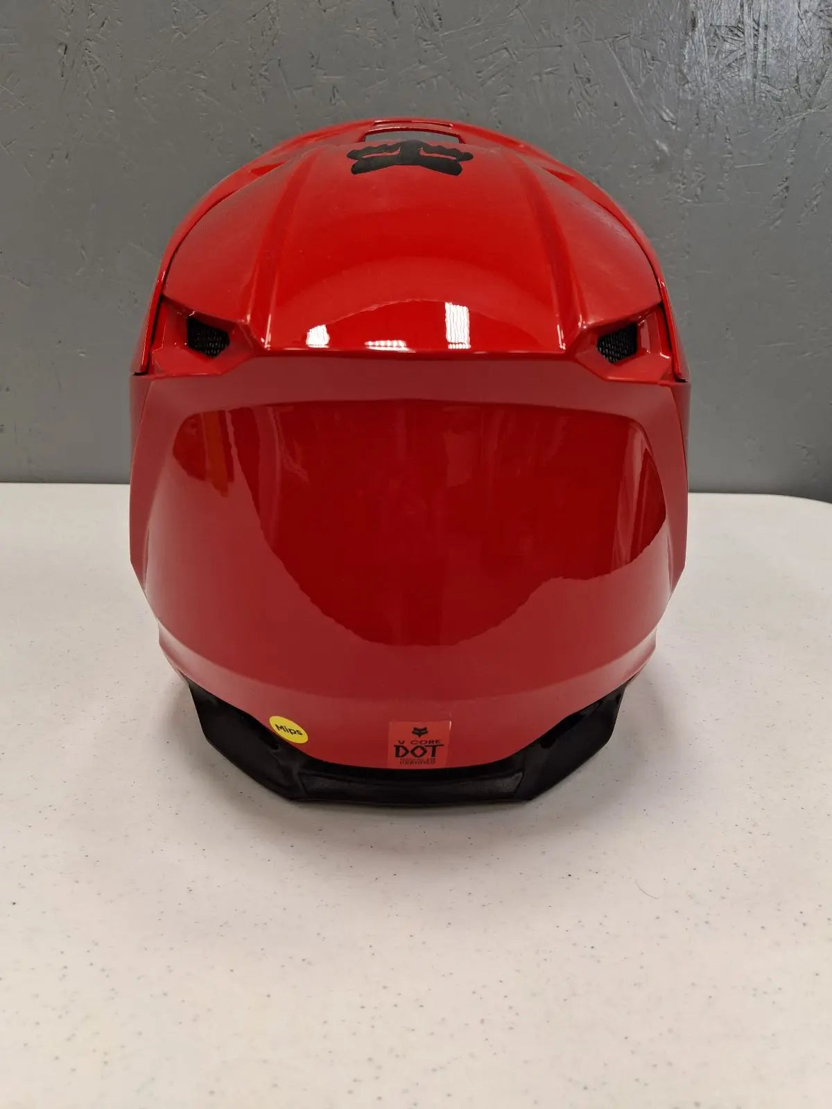 Fox Apparel Fox V Core Helmet (Red, Small) USED 32621-003-S U 191972826030 Jorgensen Powersports