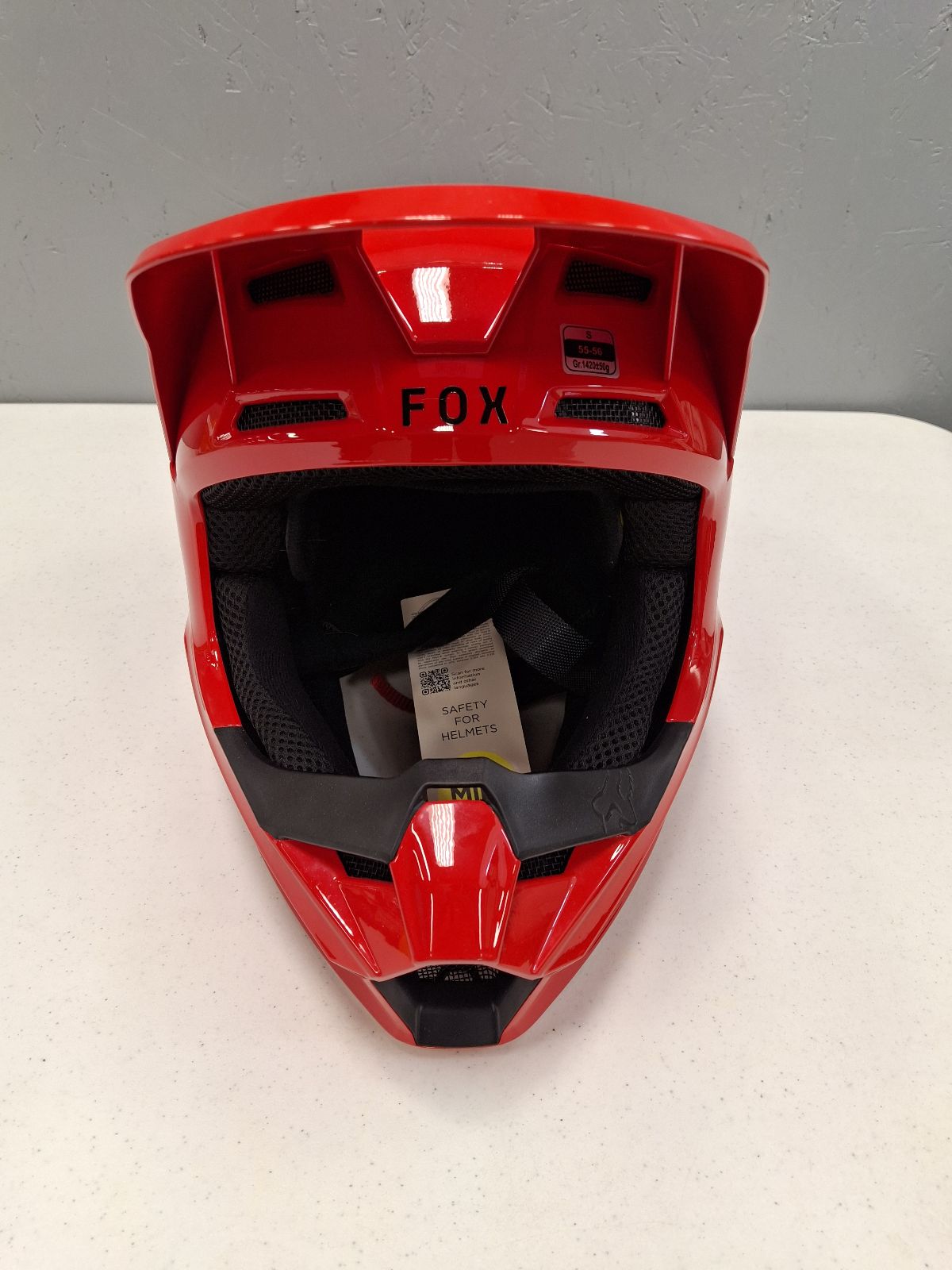Fox Apparel Fox V Core Helmet (Red, Small) USED 32621-003-S U 191972826030 Jorgensen Powersports