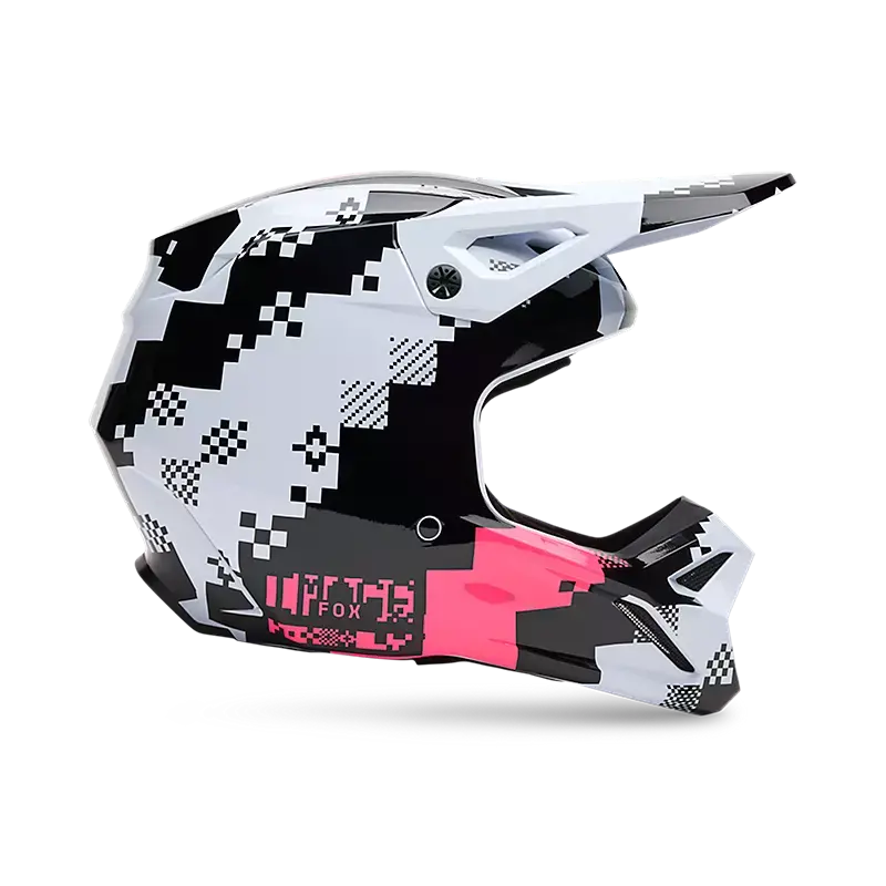 Fox Apparel Fox V1 Digi Image Helmet 2025 Jorgensen Powersports