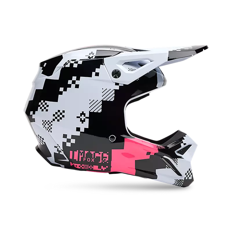 Fox Apparel Fox V1 Digi Image Helmet 2025 Jorgensen Powersports