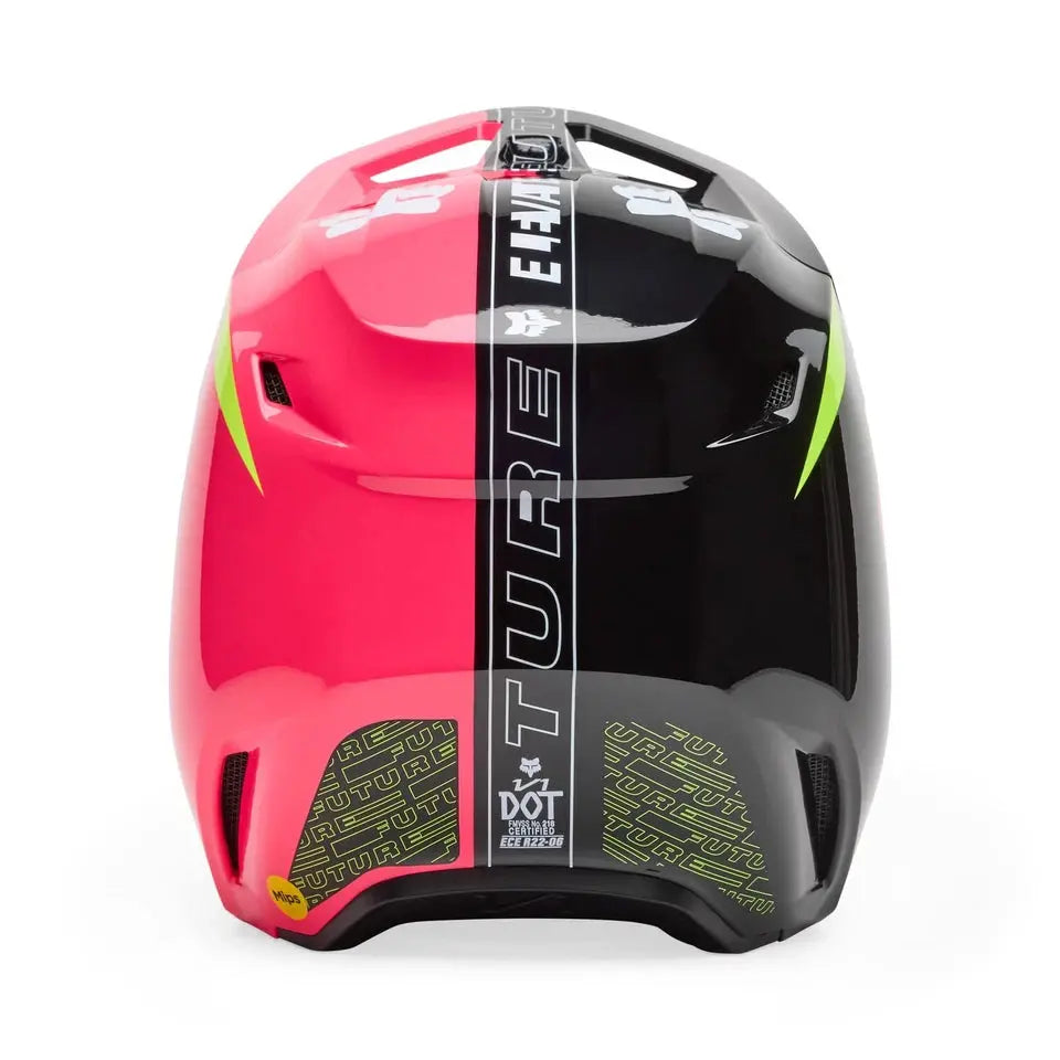 Fox Apparel Fox V1 Elevated Helmet Youth 2025 Jorgensen Powersports