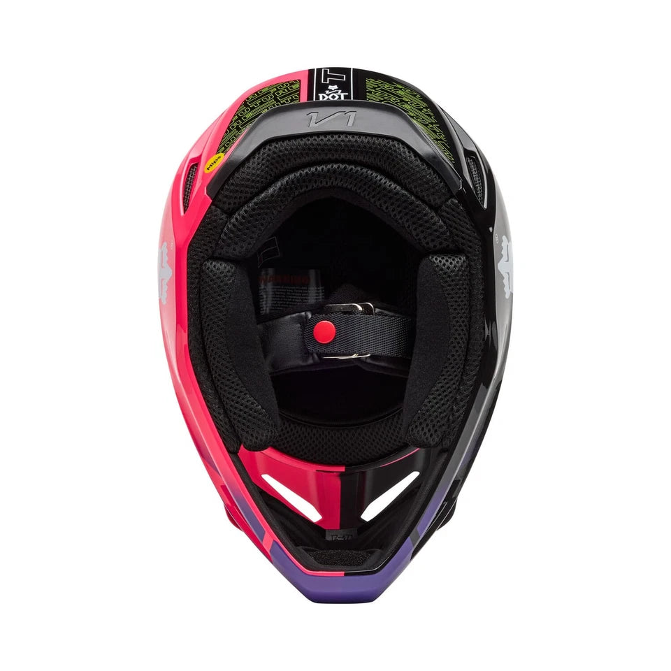 Fox Apparel Fox V1 Elevated Helmet Youth 2025 Jorgensen Powersports
