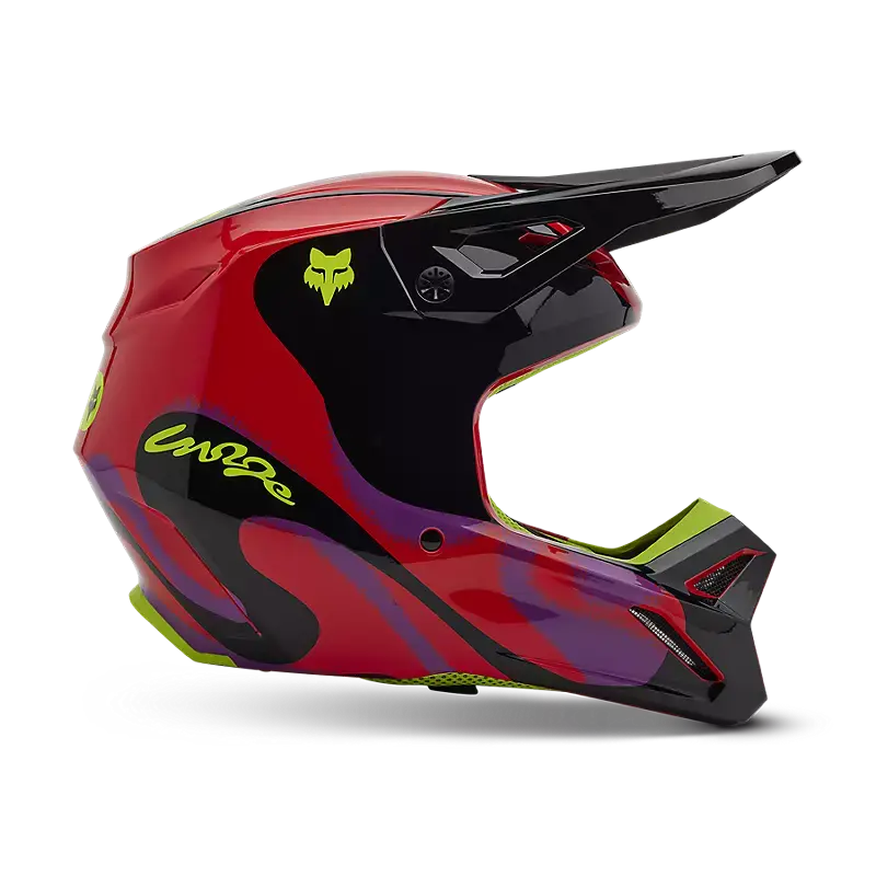 Fox Apparel Fox V1 Emotion Helmet Jorgensen Powersports