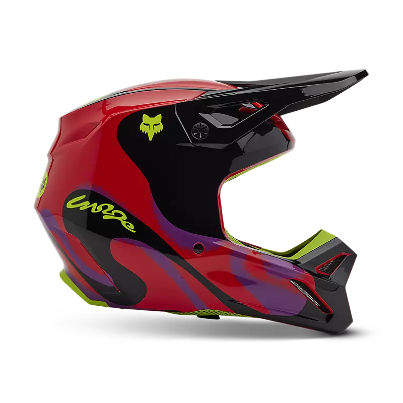 Fox Apparel Fox V1 Emotion Helmet Jorgensen Powersports