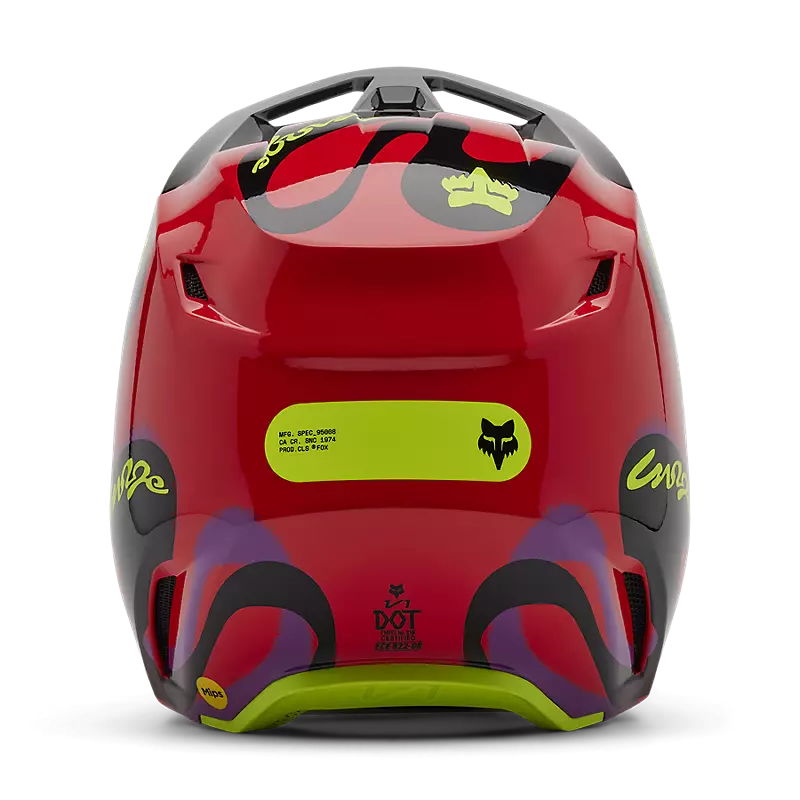 Fox Apparel Fox V1 Emotion Helmet Jorgensen Powersports