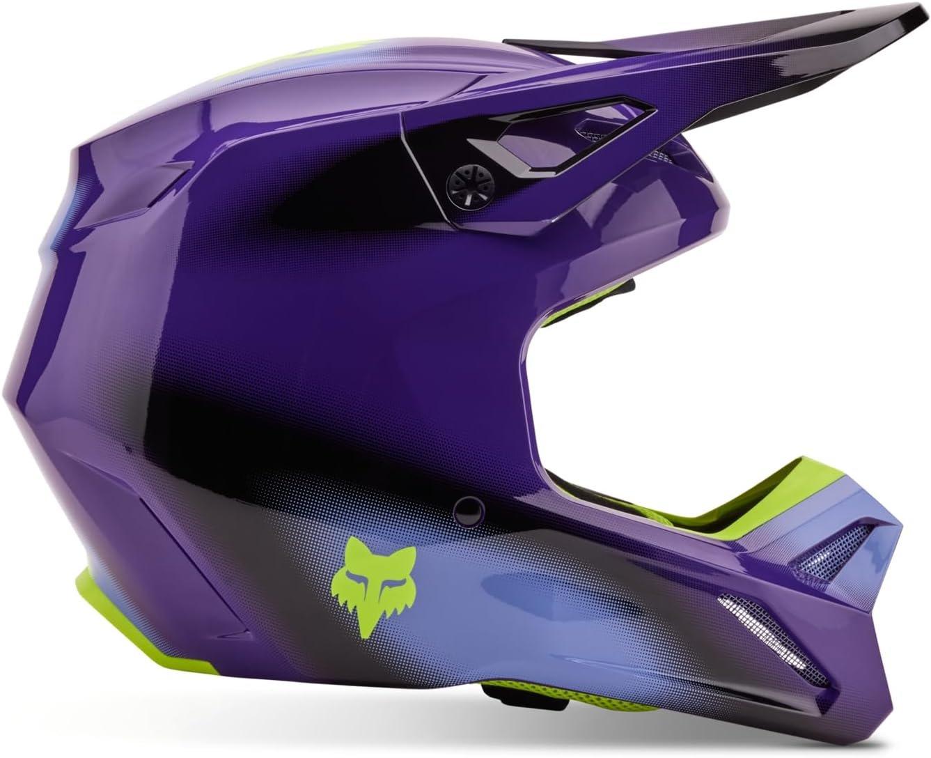Fox V1 Solid Helmet - Jorgensen Powersports