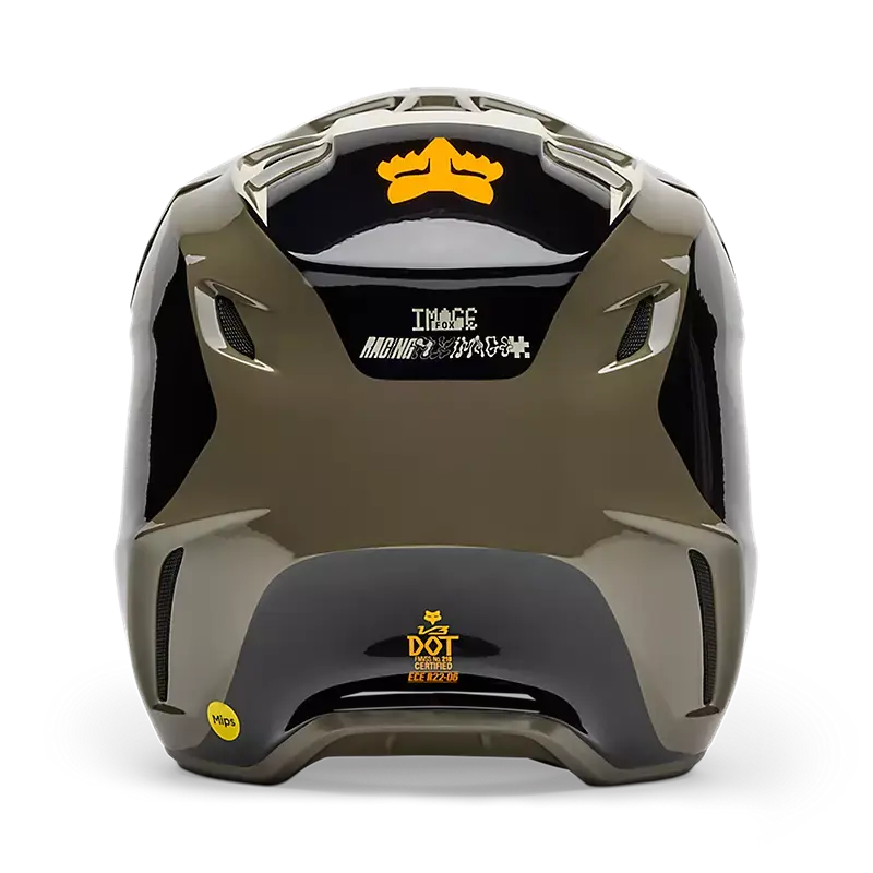 Fox Apparel Fox V3 Fade Helmet 2025 Jorgensen Powersports