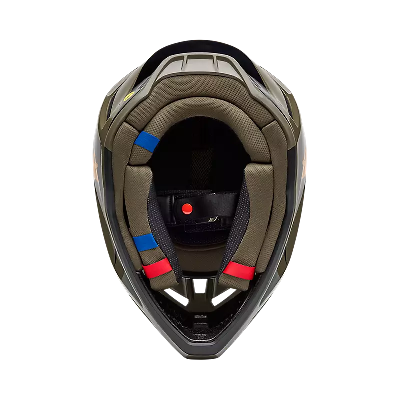 Fox Apparel Fox V3 Fade Helmet 2025 Jorgensen Powersports