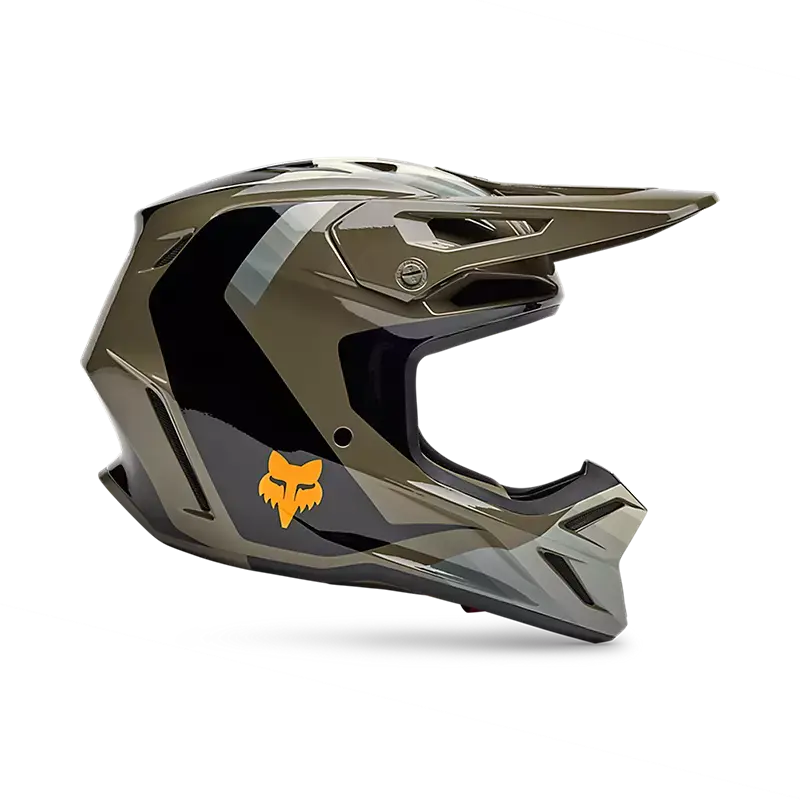 Fox Apparel Fox V3 Fade Helmet 2025 Jorgensen Powersports