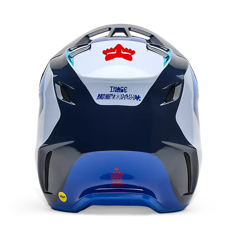 Fox Apparel Fox V3 Fade Helmet 2025 Jorgensen Powersports
