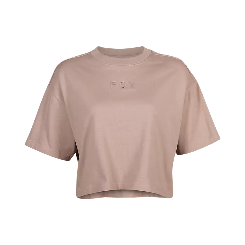 Fox Apparel Fox Women's Wordmark Premium Crop Tee X-Large 31984-235-XL 191972863660 Jorgensen Powersports