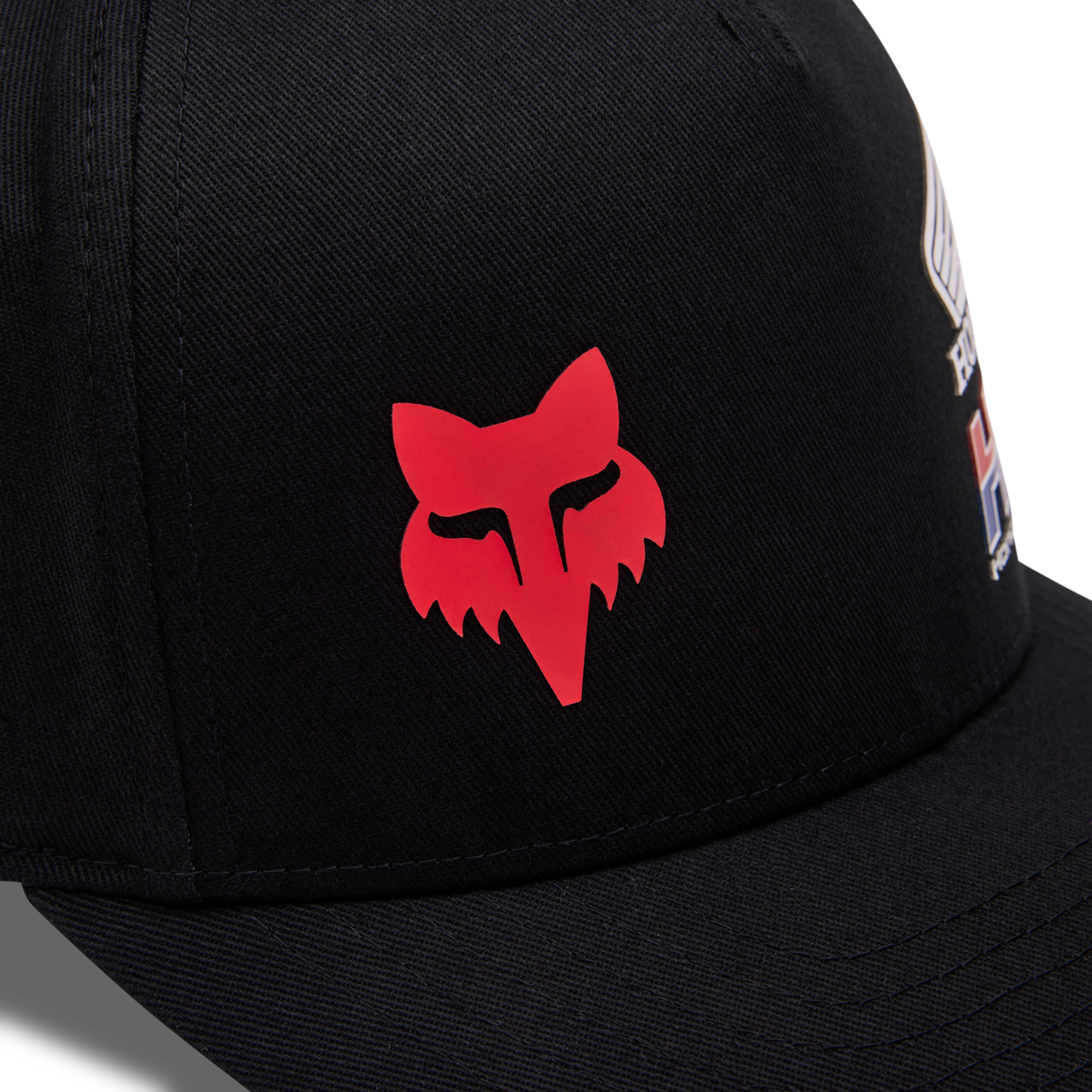 Fox Apparel Fox X Honda FlexFit Hat Jorgensen Powersports