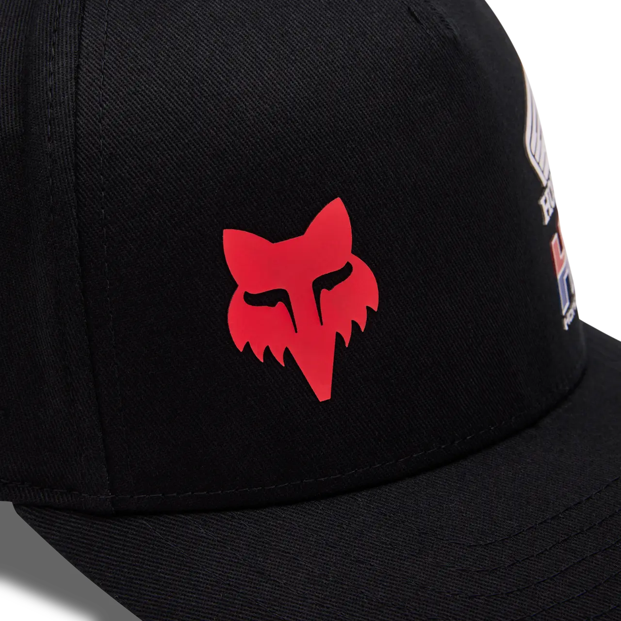 Fox Apparel Fox X Honda FlexFit Hat Jorgensen Powersports