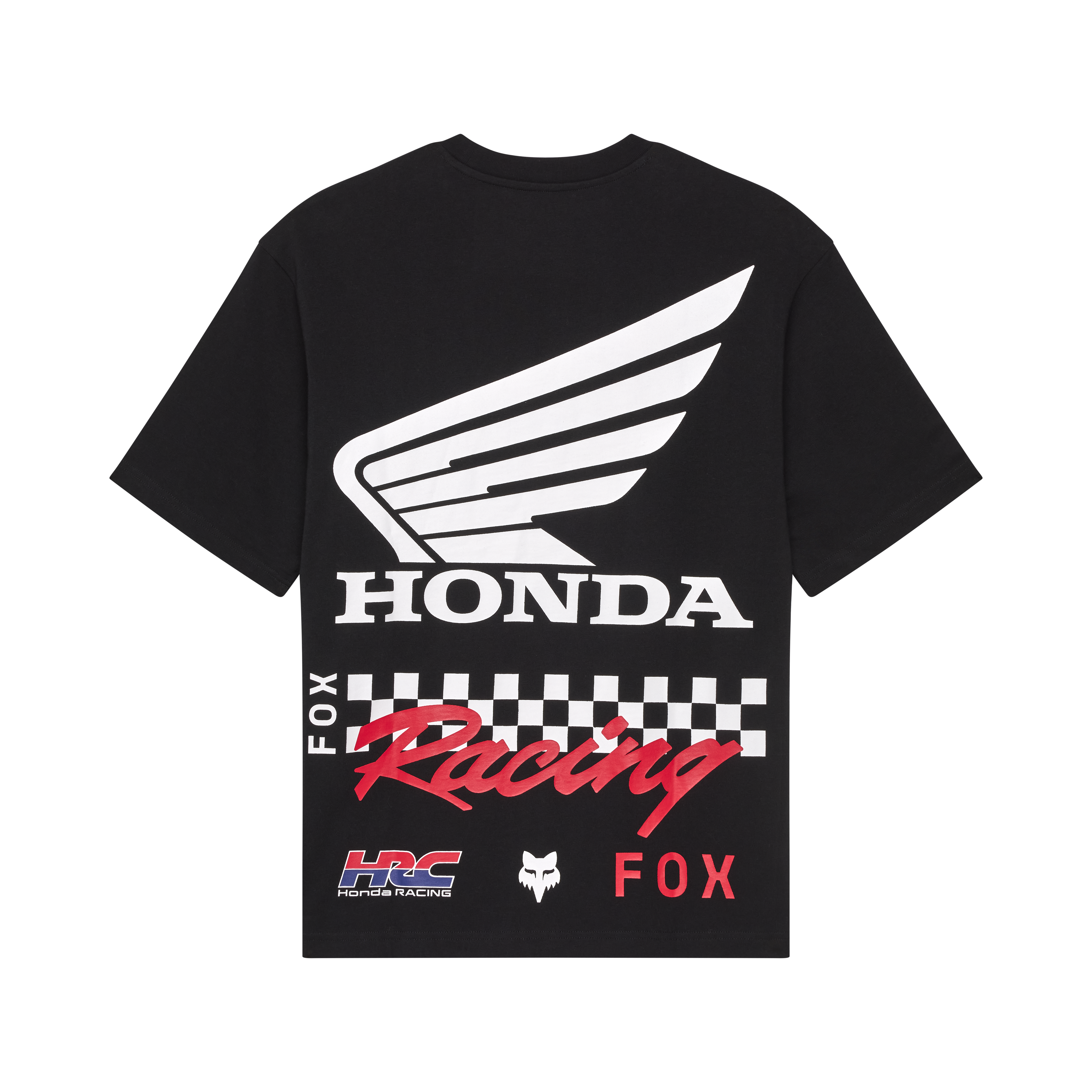 Fox Apparel Fox X Honda Oversized Tee 2025 Jorgensen Powersports