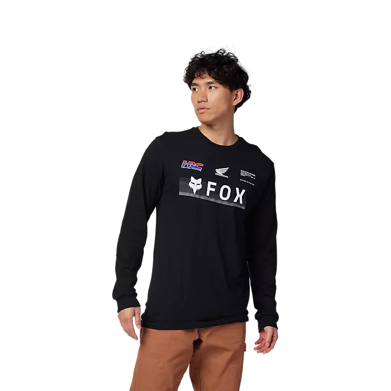 Fox Apparel Fox X Honda Premium Long Sleeve Tee Jorgensen Powersports