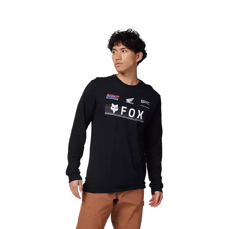 Fox Apparel Fox X Honda Premium Long Sleeve Tee Jorgensen Powersports