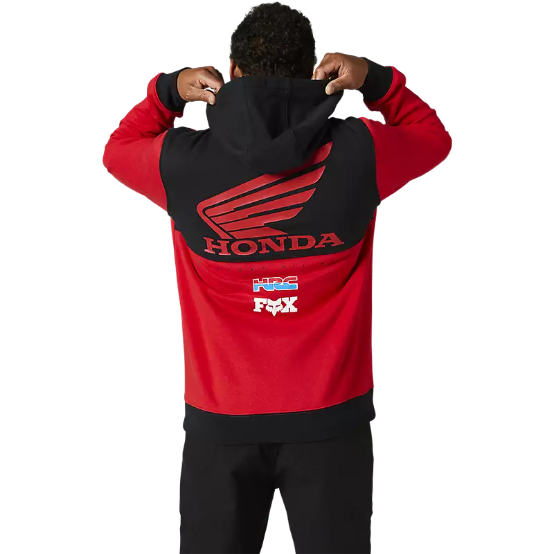 Fox Apparel Fox X Honda Wing Pullover Hoodie XX-Large 28998-122-2X 191972636233 Jorgensen Powersports