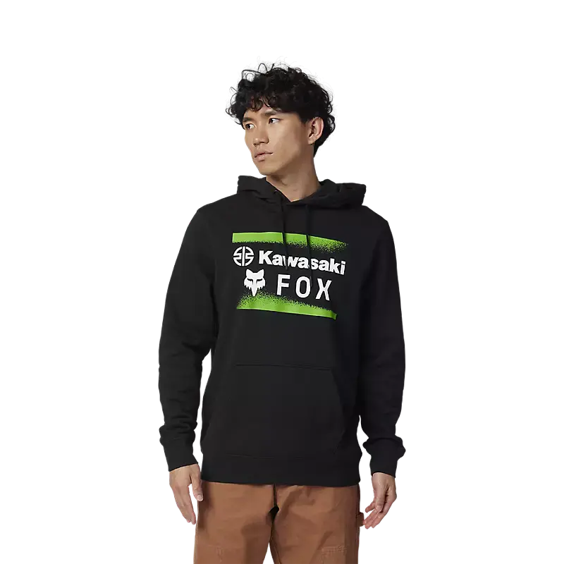 Fox Apparel Fox X Kawasaki Fleece Pull Over Jorgensen Powersports