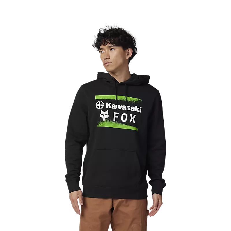 Fox Apparel Fox X Kawasaki Fleece Pull Over Jorgensen Powersports