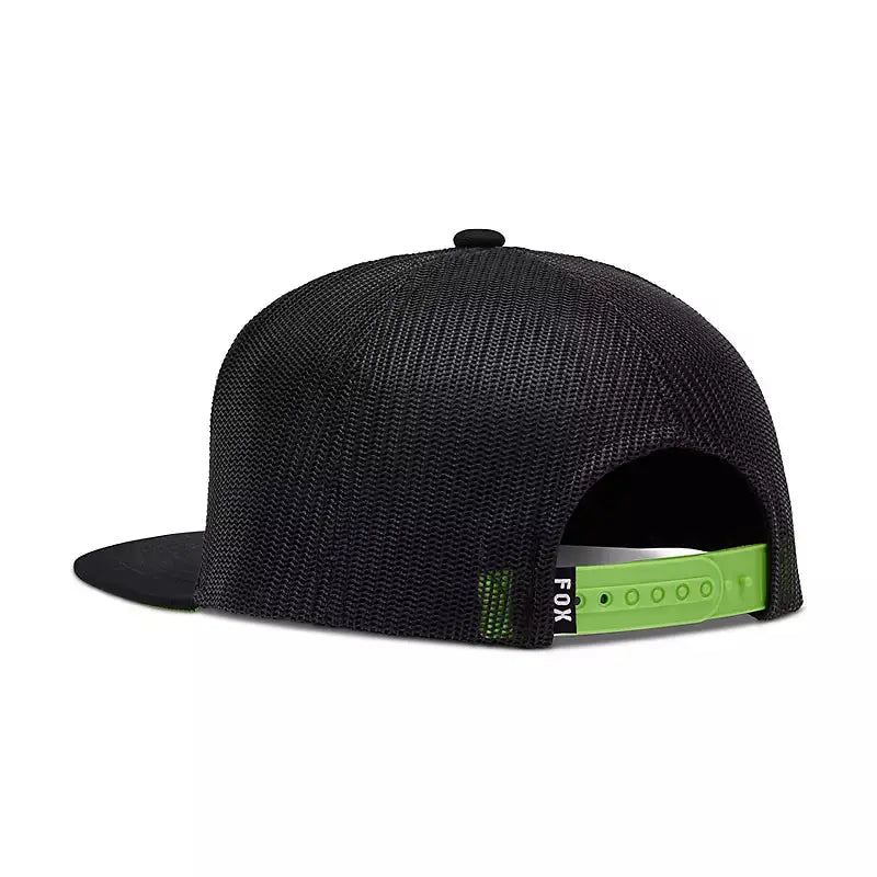 Fox Apparel Fox X Kawasaki Snapback Hat Youth 32270-001-OS 191972880377 Jorgensen Powersports