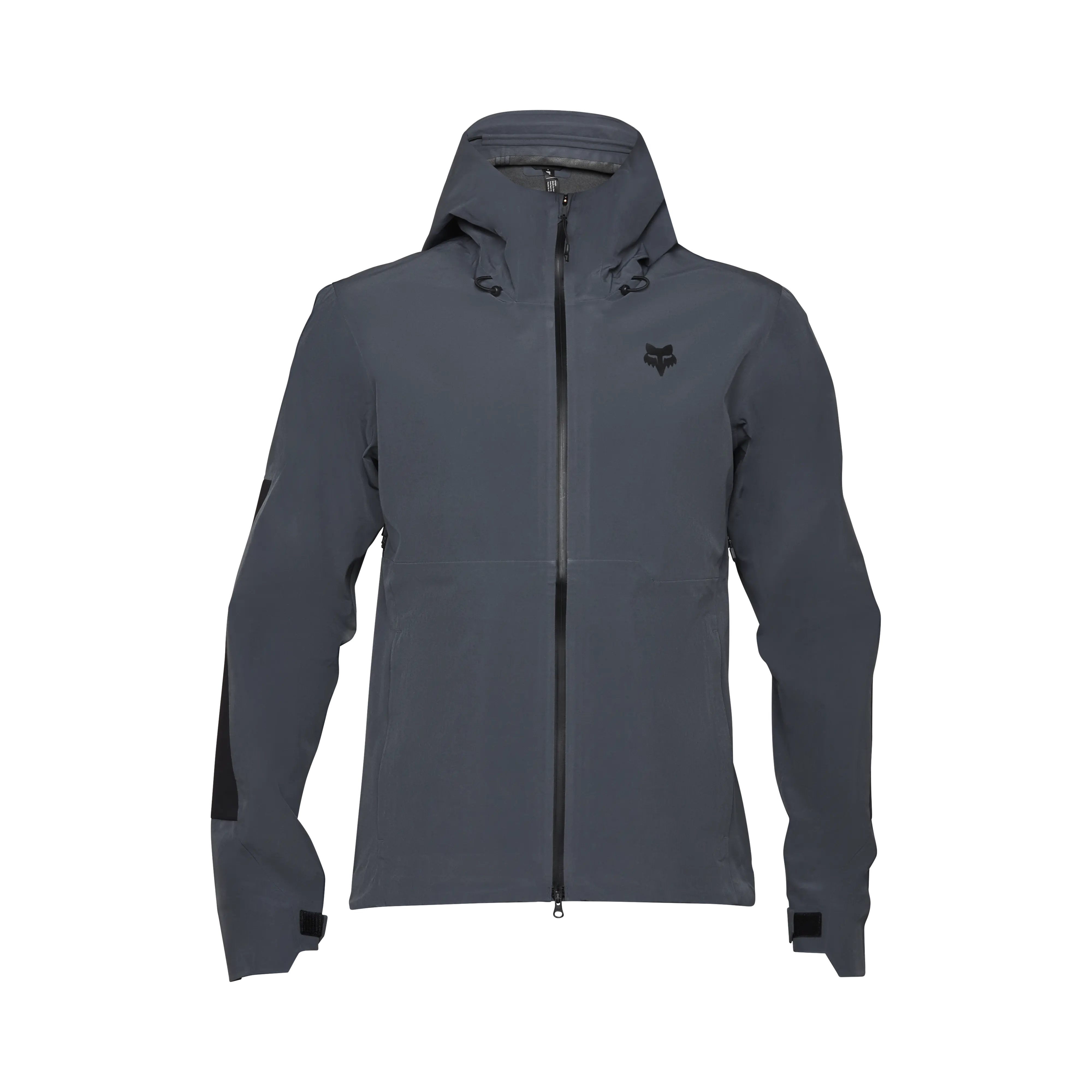 Fox Apparel Graphite / Small Fox Defend 3-Layer Water Jacket 33784-103-S 191972950773 Jorgensen Powersports
