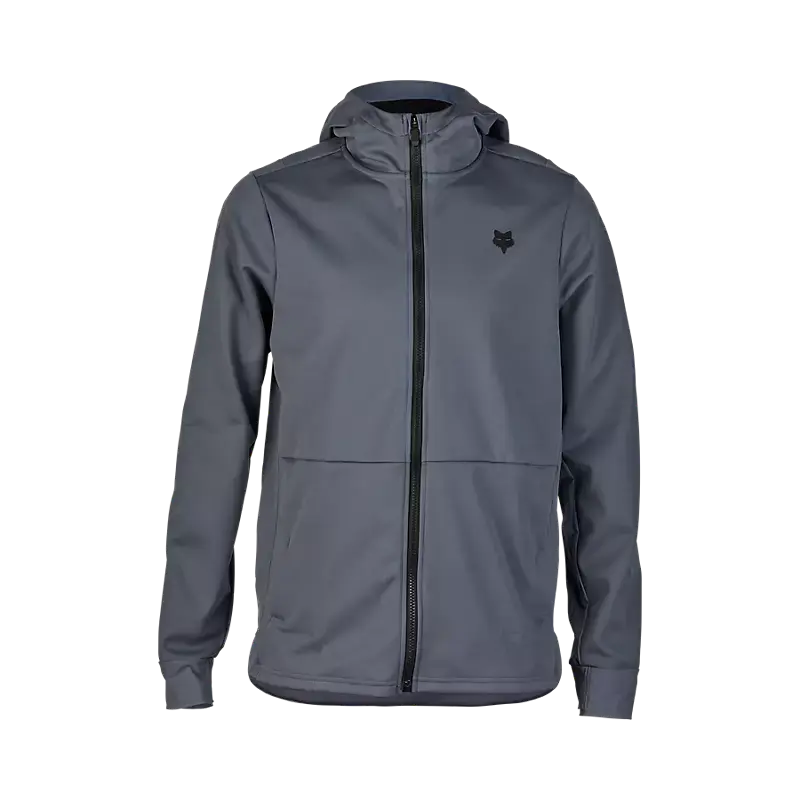 Fox Apparel Graphite / Small Fox Defend Drive Windbloc® Zip Fleece 32008-103-S 191972895623 Jorgensen Powersports