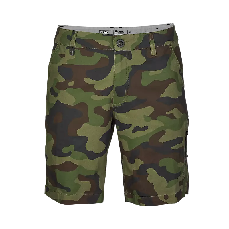 Fox Apparel Green Camo / 28 Fox Essex Camo 3.0 Shorts 31672-031-28 191972898228 Jorgensen Powersports