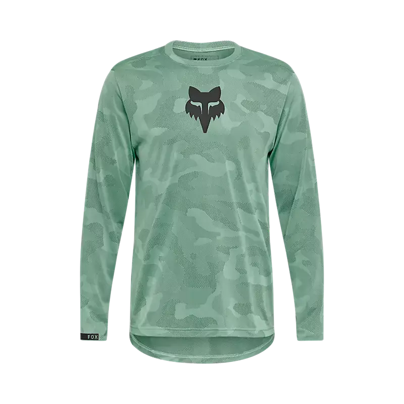 Fox Apparel Green / Small Fox Ranger TruDri Long Sleeve Jersey 32365-391-S Jorgensen Powersports