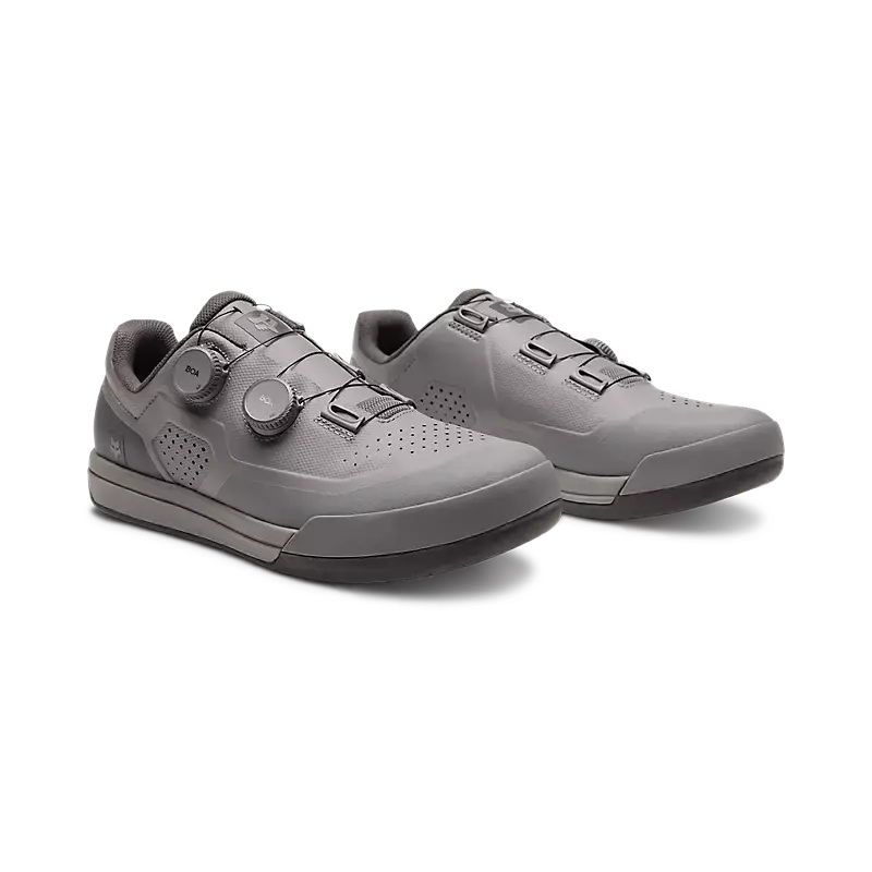 Fox Apparel Grey / 37 Fox Union BOA Clipless Shoes 29353-006-37 191972772979 Jorgensen Powersports