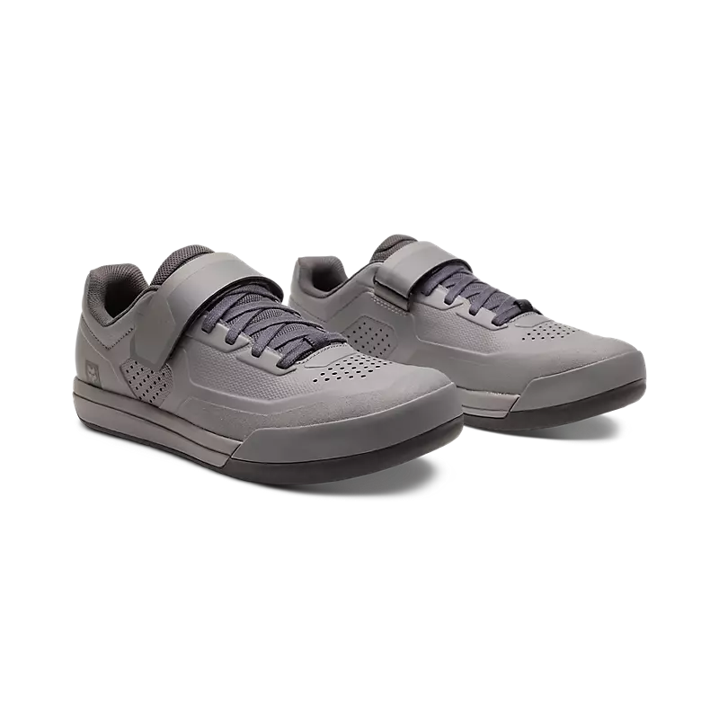 Fox Apparel Grey / 37 Fox Union Clipless Shoes 30127-006-37 191972773228 Jorgensen Powersports
