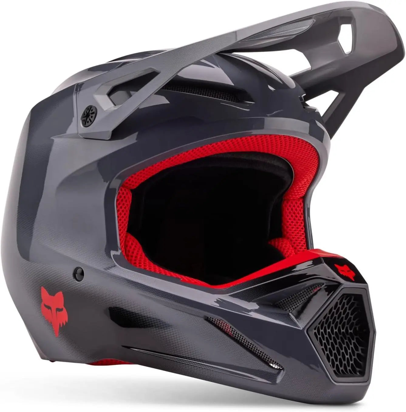 Fox V1 Solid Helmet - Jorgensen Powersports