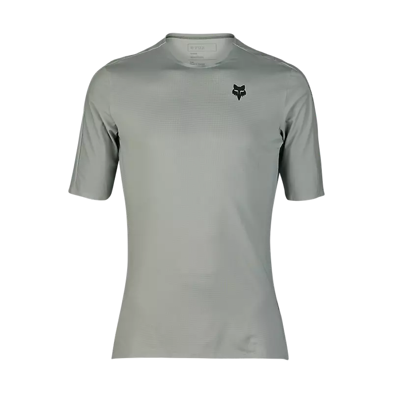 Fox Apparel Grey Vintage / Small Fox Flexair Ascent Short Sleeve Jersey 32620-447-S 191972898990 Jorgensen Powersports