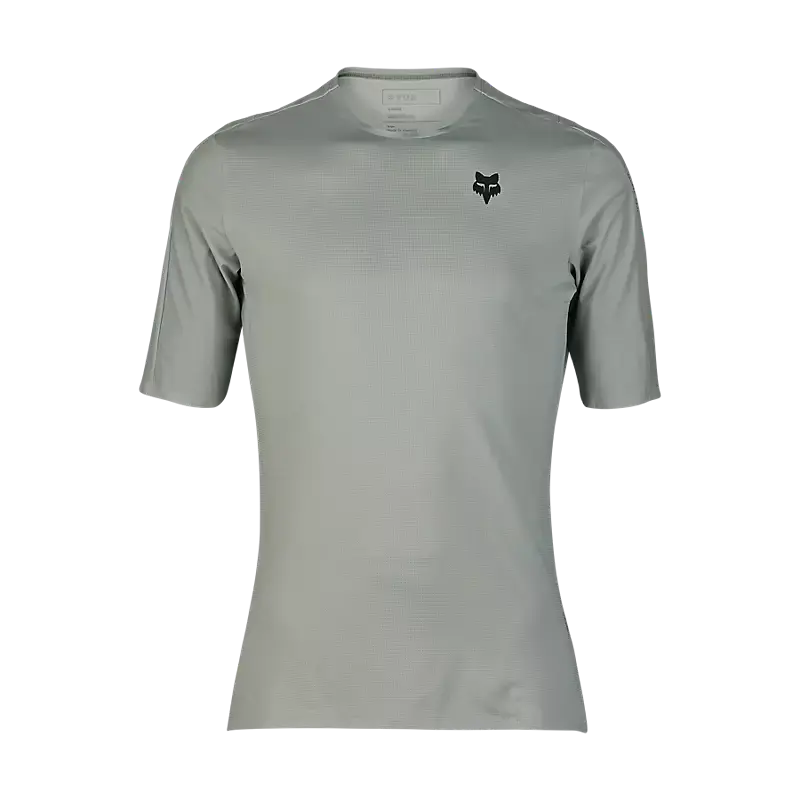 Fox Apparel Grey Vintage / Small Fox Flexair Ascent Short Sleeve Jersey 32620-447-S 191972898990 Jorgensen Powersports